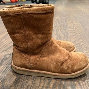 Ugg boots with side zipper